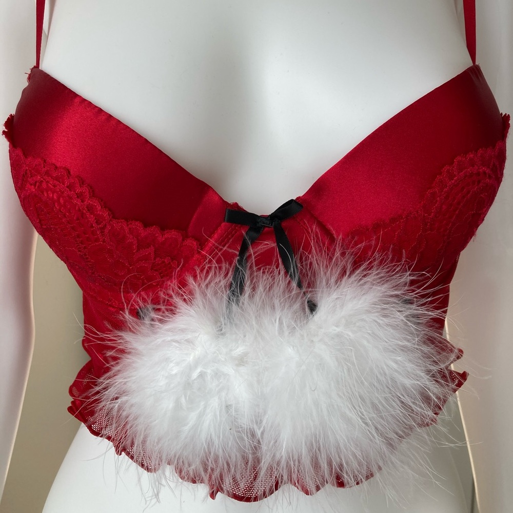 NWT Seductive Wear by Cinema Etoile Red Sexy Bralette Women Size M